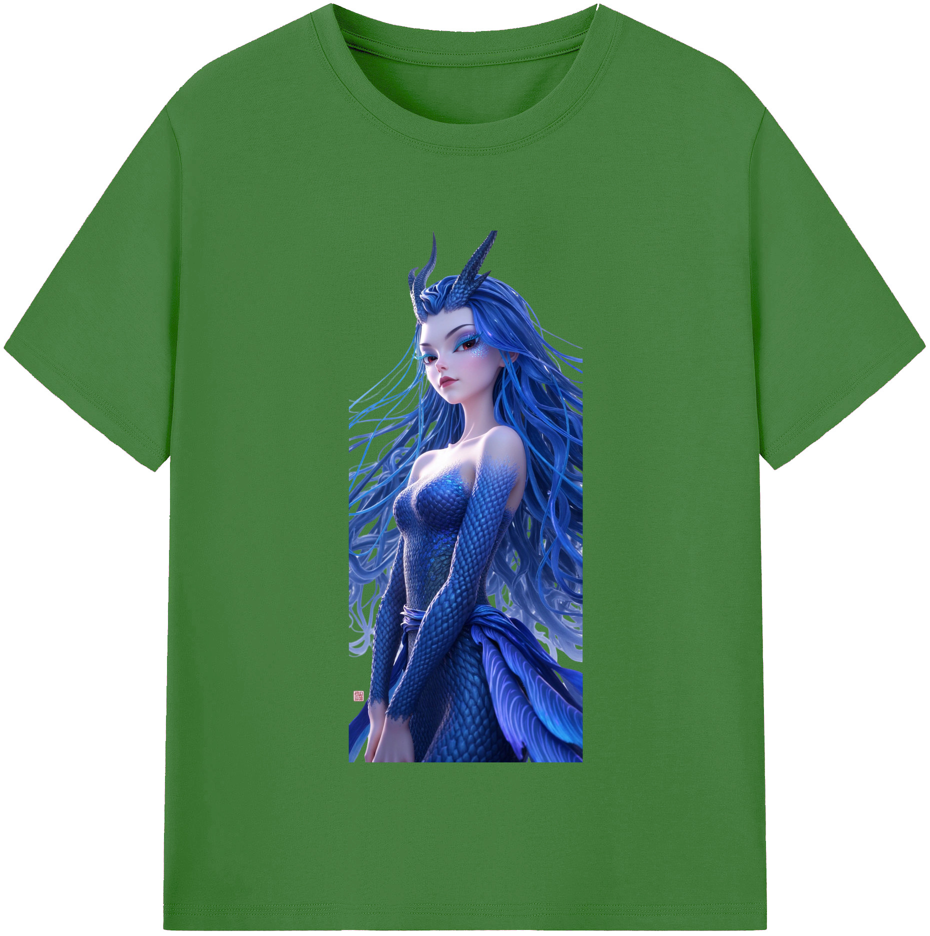 （画像用） Ne Zha 2 ナタ 魔童の大暴れ レディースカジュアルプリントTシャツ（綿100％）